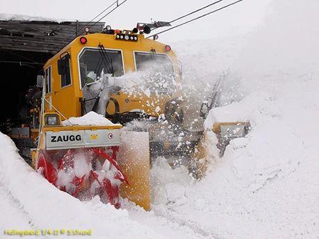 Zaugg snøfres jernbane